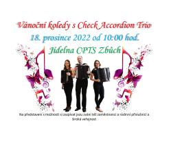 Koncert Check Accordion Trio Vánoční koledy